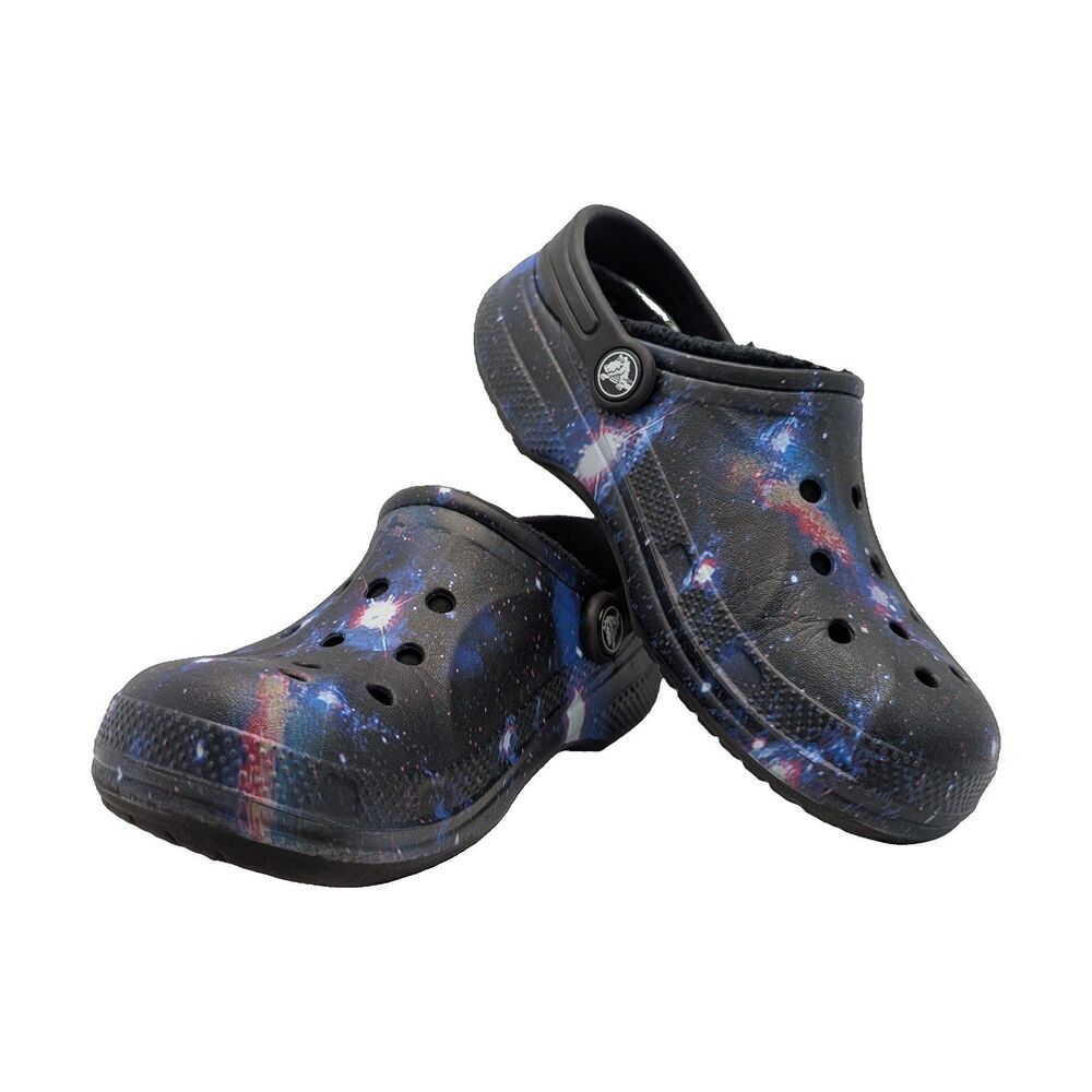 Crocs Galaxy Splatter Clog Size Junior 2